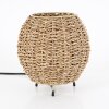 Malpica Bordslampa Beige, 1-ljuskällor