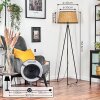 Ramila Golvlampa Naturfärger, Svart, 1-ljuskällor