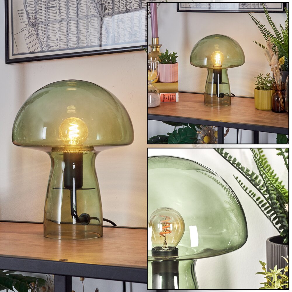 Svamplampa Almagre Bordslampa Svart, 1-ljuskällor main product photo