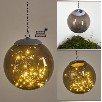 Horsens dekorativ belysning, kullampa, Solcellslampa LED Vit, 1-ljuskällor