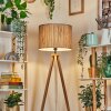 Bongal Golvlampa Naturfärger, 1-ljuskällor