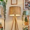 Bongal Golvlampa Naturfärger, 1-ljuskällor