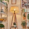 Sabadim Golvlampa Beige, Naturfärger, 1-ljuskällor