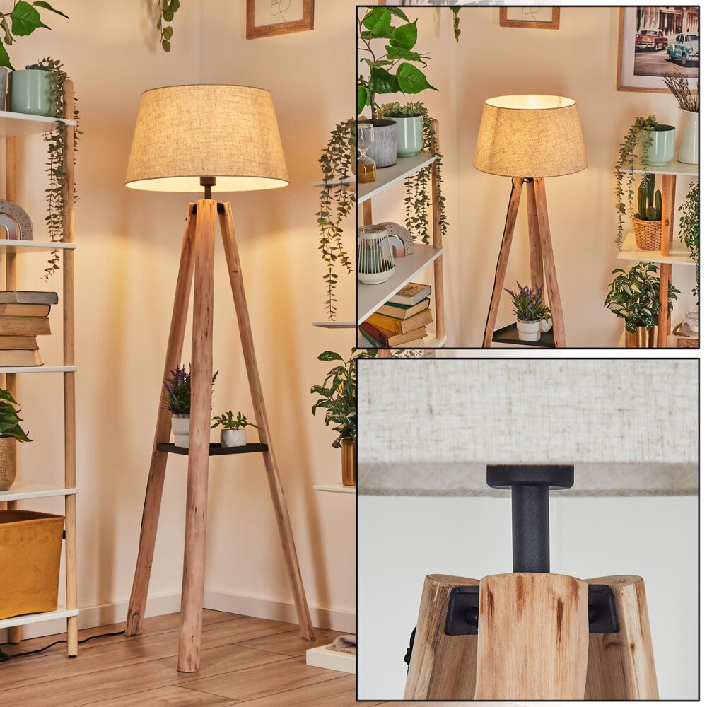 Bassagoda Golvlampa Beige, 1-ljuskällor main product photo