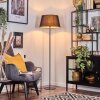 Bassagoda Golvlampa Svart, Vit, 1-ljuskällor