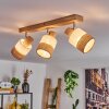 Fallhagen Taklampa Krom, Naturfärger, 3-ljuskällor