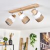 Fallhagen Taklampa Krom, Naturfärger, 3-ljuskällor