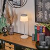 Algeraz Bordslampa utomhus, Bordslampa Vit, 1-ljuskällor