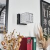 Medvik Vägglampa LED Svart, 1-ljuskällor
