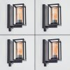 Portalis vägglampa utomhus Svart, 1-ljuskällor, Rörelsedetektor