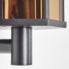 Monfanim vägglampa utomhus Svart, 1-ljuskällor Monfanim vägglampa utomhus Svart, 1-ljuskällor