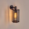 Monfanim vägglampa utomhus Svart, 1-ljuskällor