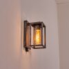 Portalis vägglampa utomhus Svart, Silver, 1-ljuskällor, Rörelsedetektor
