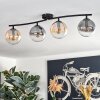 Gastor Taklampa, kullampa Amber, Klart, Rökfärger, 4-ljuskällor