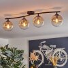 Gastor Taklampa, kullampa Amber, Klart, 4-ljuskällor