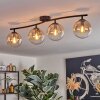 Gastor Taklampa, kullampa Amber, Klart, 4-ljuskällor