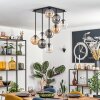 Gastor Taklampa, kullampa Amber, Klart, Rökfärger, 9-ljuskällor