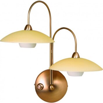 Steinhauer ALEPPO Vägglampa Brons, 2-ljuskällor