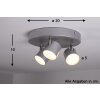 Philips Lampor STAR Taklampa, Takstrålkastare LED Aluminium, Rostfritt stål, 3-ljuskällor