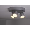 Philips Lampor STAR Taklampa, Takstrålkastare LED Aluminium, Rostfritt stål, 3-ljuskällor