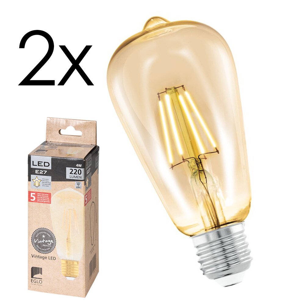E27 LED 4 Watt varmvit 220 Lumen main product photo