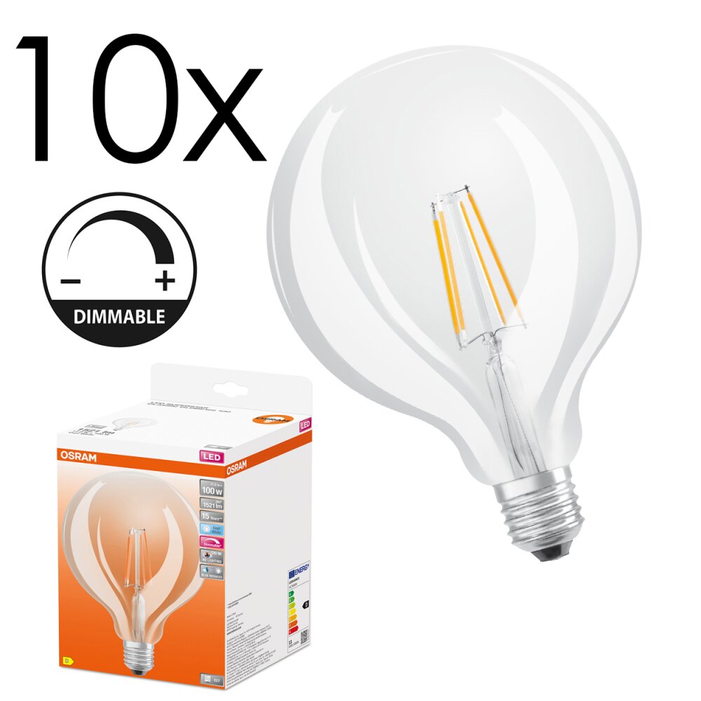 E27 LED 11 Watt neutralvit dimbar 1521 Lumen main product photo