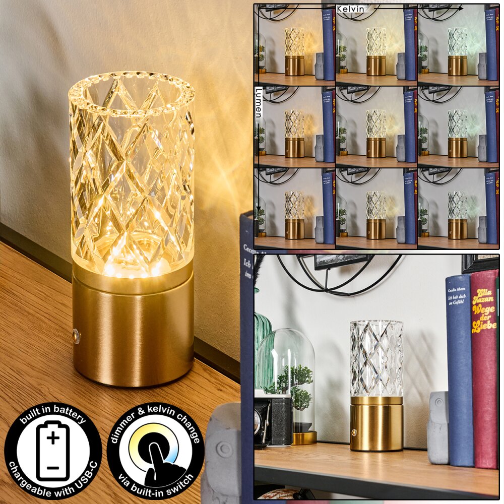 Lauter Bordslampa LED Mässing, 1-ljuskällor main product photo