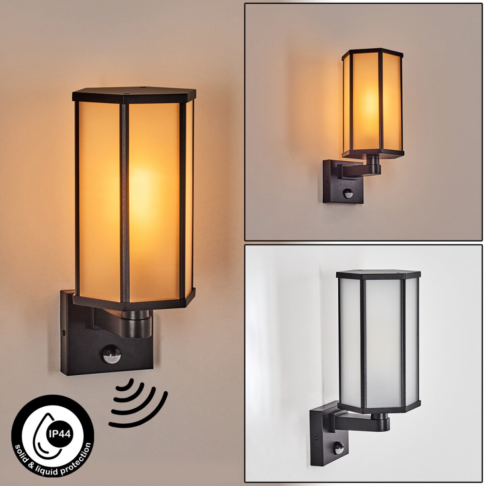 Monfanim vägglampa utomhus Svart, 1-ljuskällor main product photo