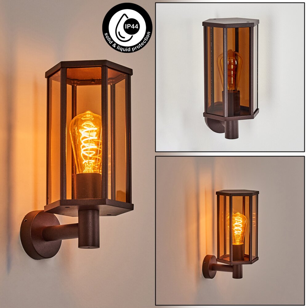 Monfanim vägglampa utomhus Rostfärger, 1-ljuskällor main product photo