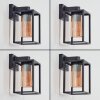 Trancozelos vägglampa utomhus Svart, 1-ljuskällor