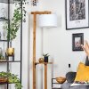 Bassagoda Golvlampa Naturfärger, Svart, 1-ljuskällor