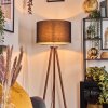 Flemming Golvlampa Mörkbrun, 1-ljuskällor