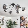 Koyoto Taklampa, kullampa 80 cm Klart, Rökfärger, 6-ljuskällor