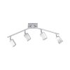Leuchten Direkt WELLA Taklampa LED Krom, 4-ljuskällor