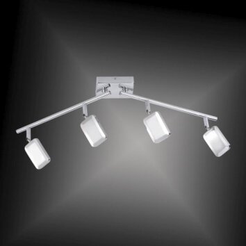 Leuchten Direkt WELLA Taklampa LED Krom, 4-ljuskällor