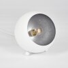 Hajo Bordslampa Silver, Vit, 1-ljuskällor