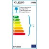 Globo Famous Skrivbordslampa, Bordslampa, Läslampa Svart, Vit, 1-ljuskällor