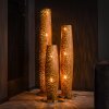 Stehleuchte Golvlampa Brun, Naturfärger, 3-ljuskällor