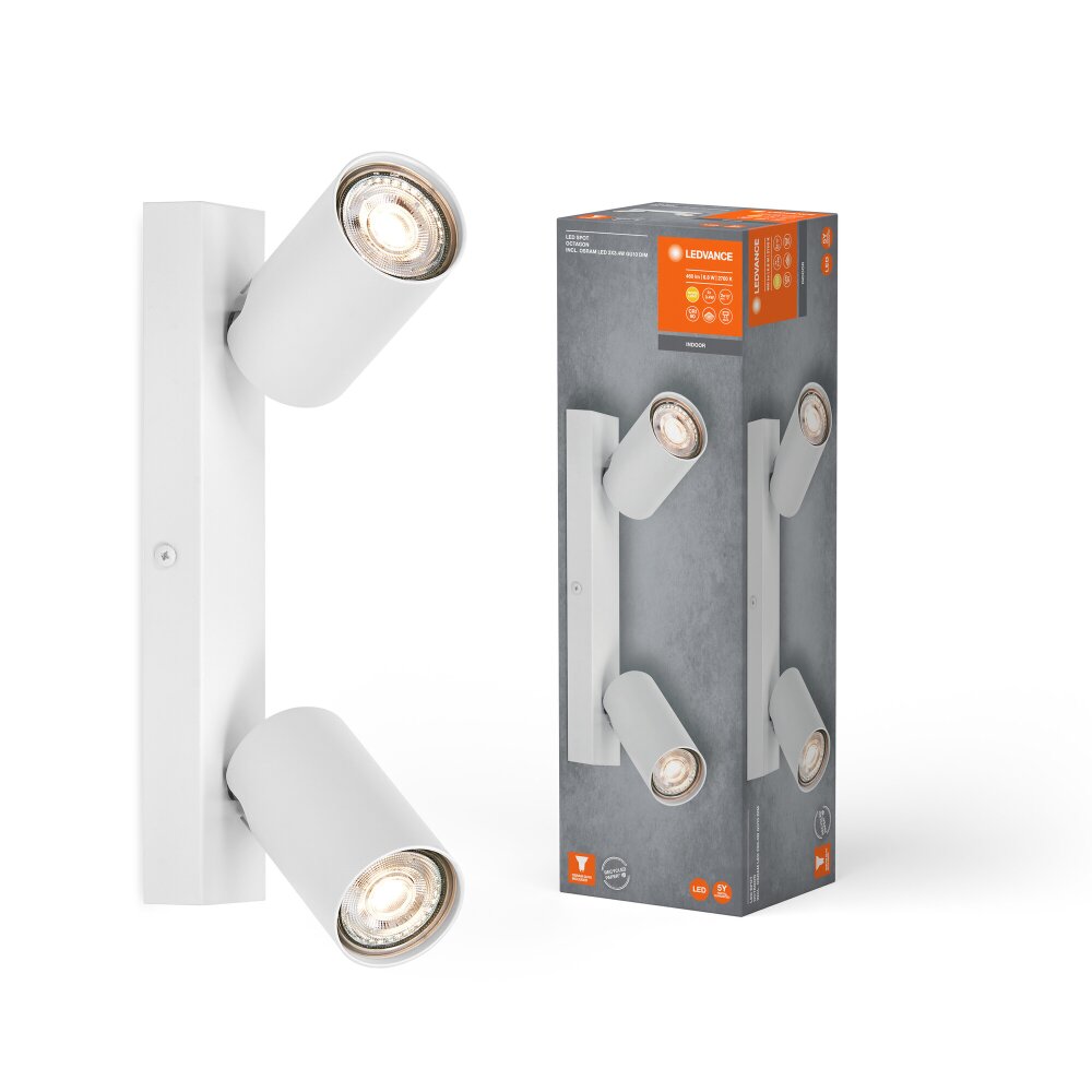 Ledvance Spot Taklampa LED Vit, 2-ljuskällor main product photo