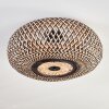 Bauro Taklampa Svart, 3-ljuskällor