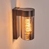 Encoberta vägglampa utomhus Svart, 1-ljuskällor