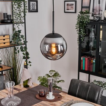 Gastor Pendellampa, kullampa 20 cm Rökfärger, 1-ljuskällor Gastor Pendellampa, kullampa 20 cm Rökfärger, 1-ljuskällor