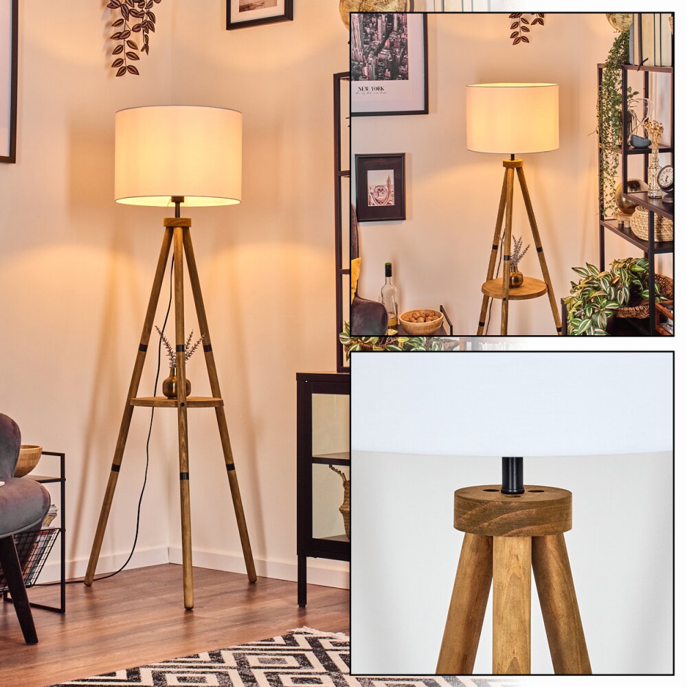 Bassagoda Golvlampa Naturfärger, 1-ljuskällor main product photo