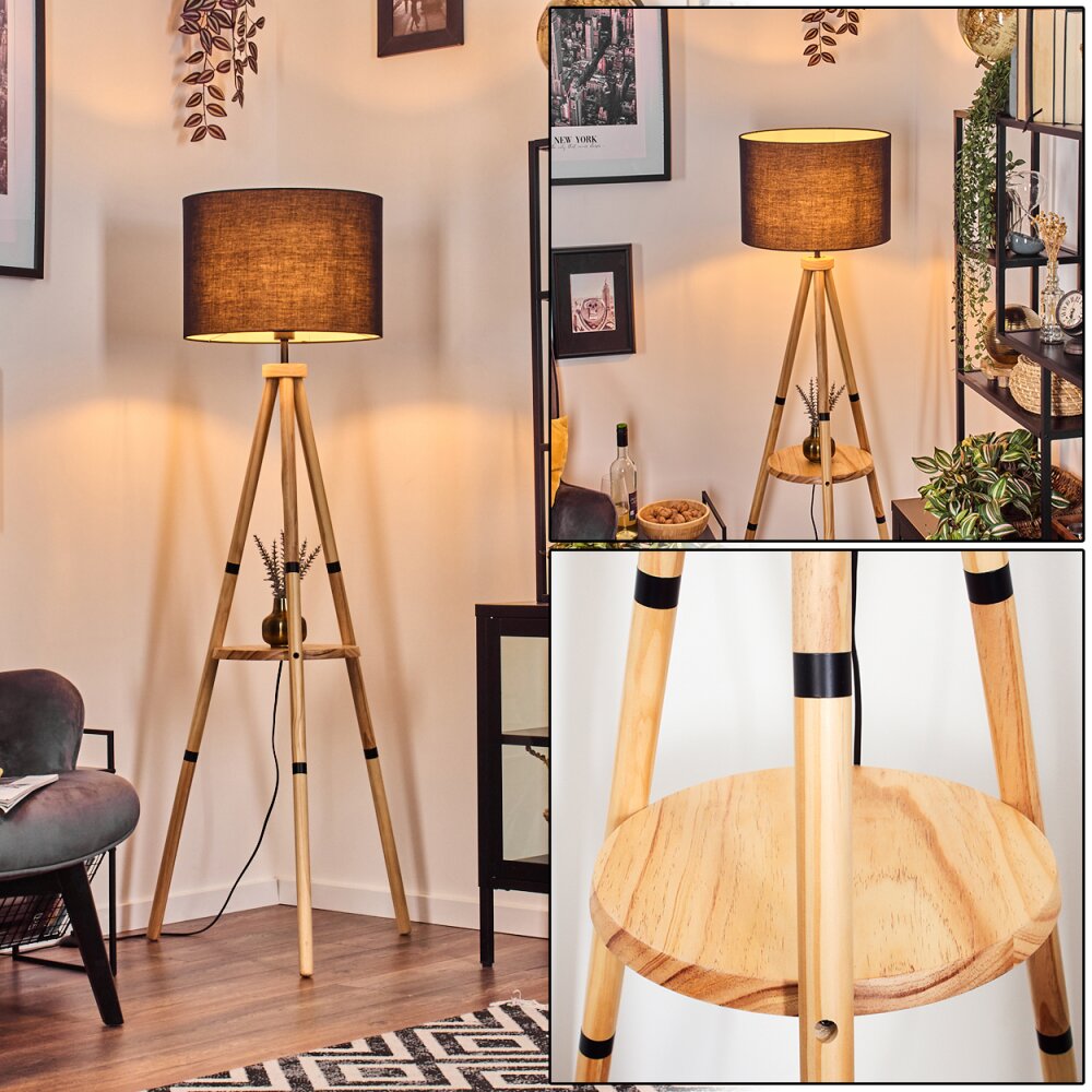 Bassagoda Golvlampa Naturfärger, 1-ljuskällor main product photo