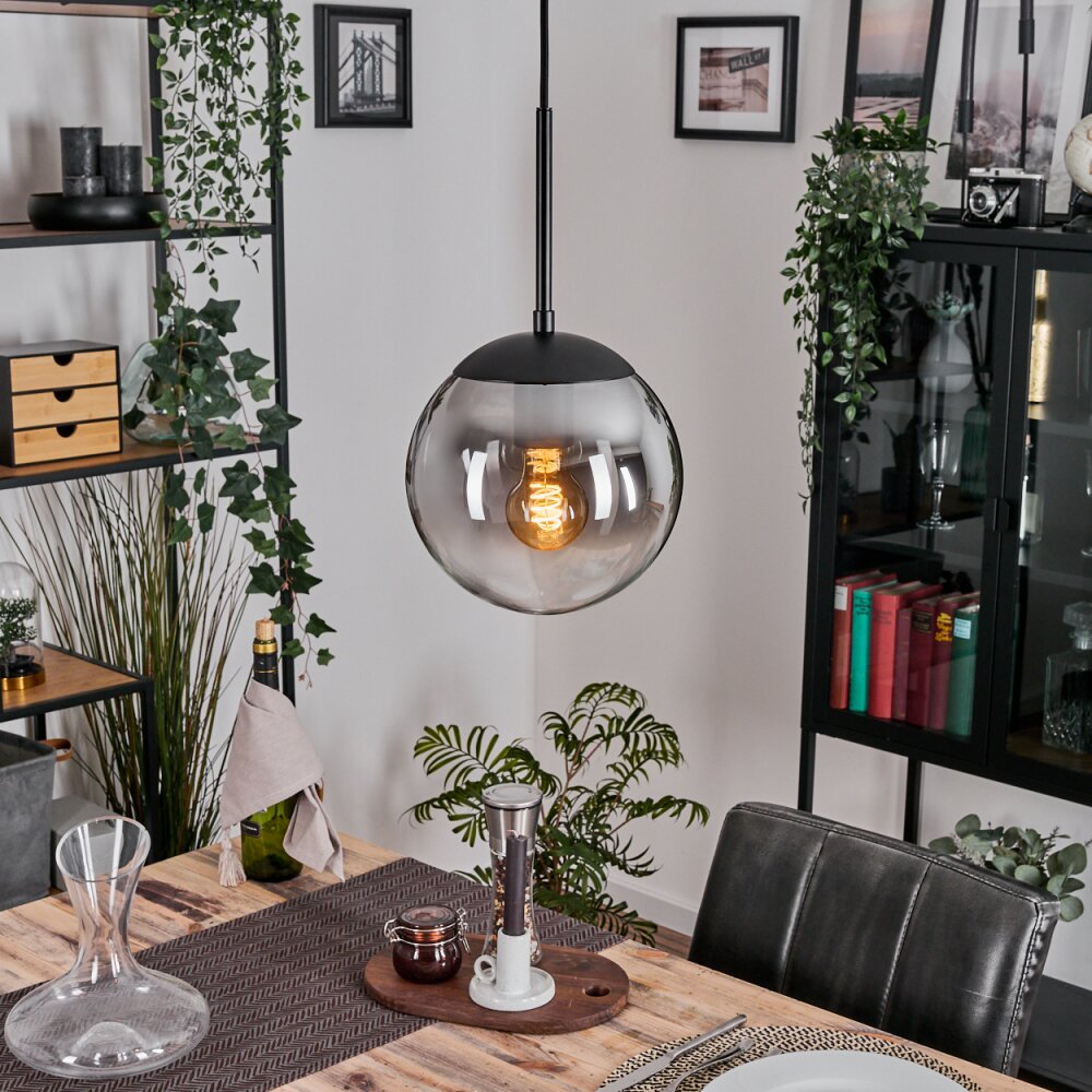 Gastor Pendellampa, kullampa Klart, Rökfärger, 1-ljuskällor main product photo