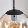 Gastor Pendellampa, kullampa 25 cm Amber, Klart, 1-ljuskällor
