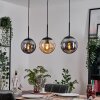Gastor Pendellampa, kullampa Amber, Klart, Rökfärger, 3-ljuskällor