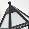 Falfosa vägglampa utomhus Svart, 1-ljuskällor