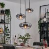 Mertola Pendellampa, kullampa Svart, 3-ljuskällor