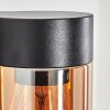 Encoberta vägglampa utomhus Svart, 1-ljuskällor, Rörelsedetektor
